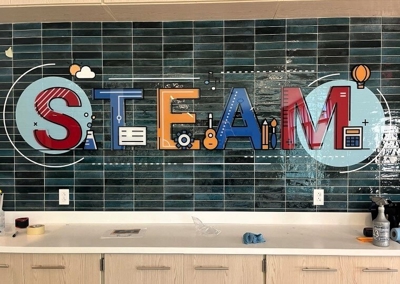 Custom Interior Signs and Graphics Photo